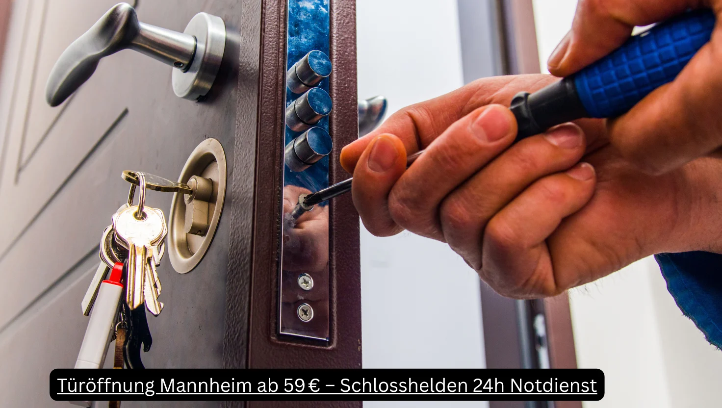 Türöffnung Mannheim ab 59 € – Schlosshelden 24h Notdienst
